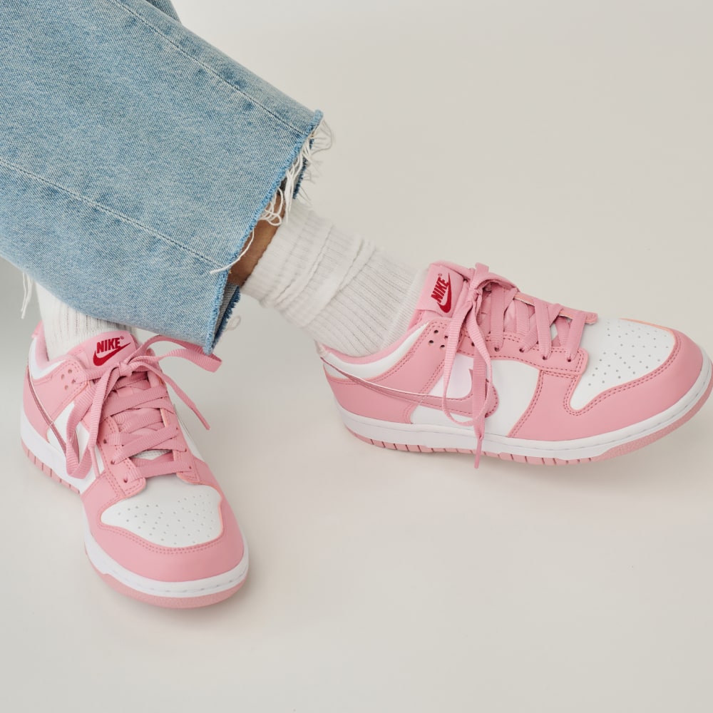 Nike Pink Dunk Low Trainers